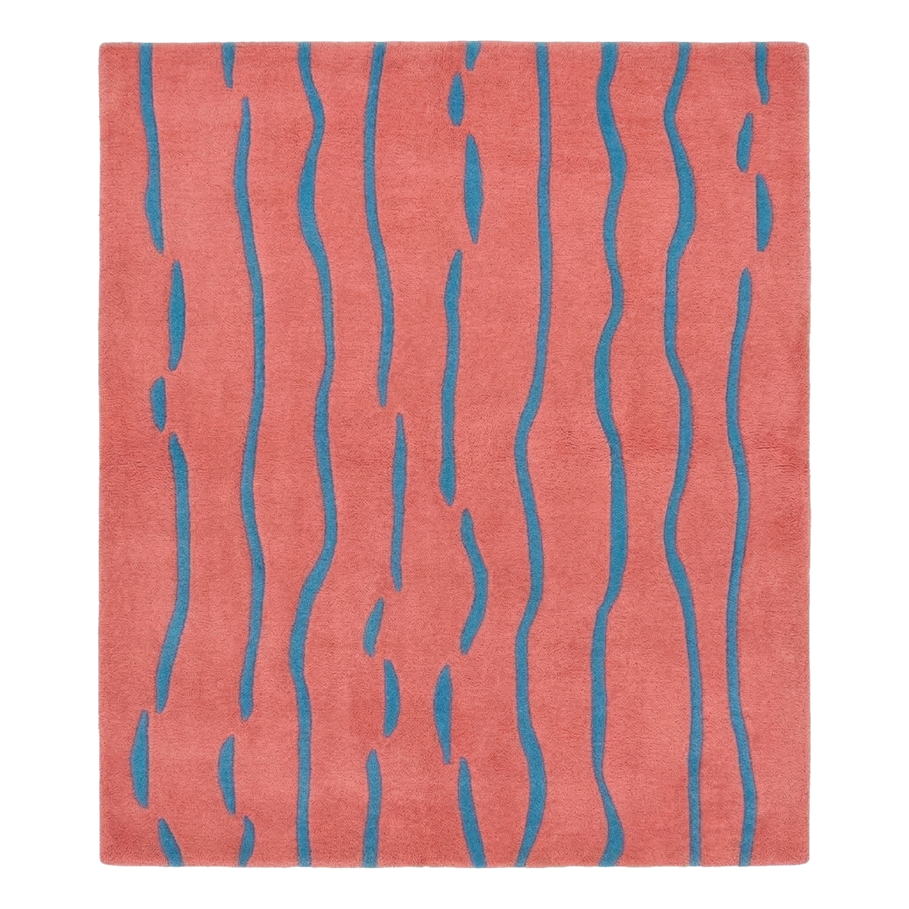 Rainy Stripes Hand Tufted Wool Rug