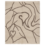Random Lines Hand Knotted Rug