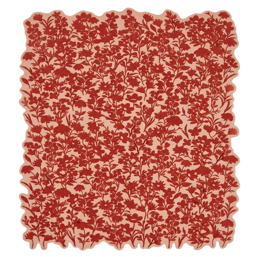 Red Meadows Hand Tufted Wool Rug