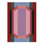Refraction in Ruby Hand Tufted Wool Rug