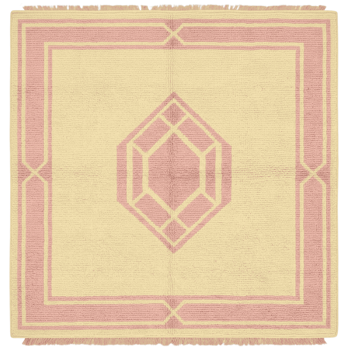 Rose Quartz Portal Hand Knotted Rug