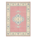 Roseate Crest Hand Knotted Rug 