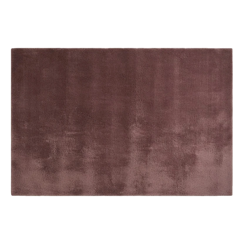Rosewood Velvet Calm Hand Tufted Wool Rug - alternate view