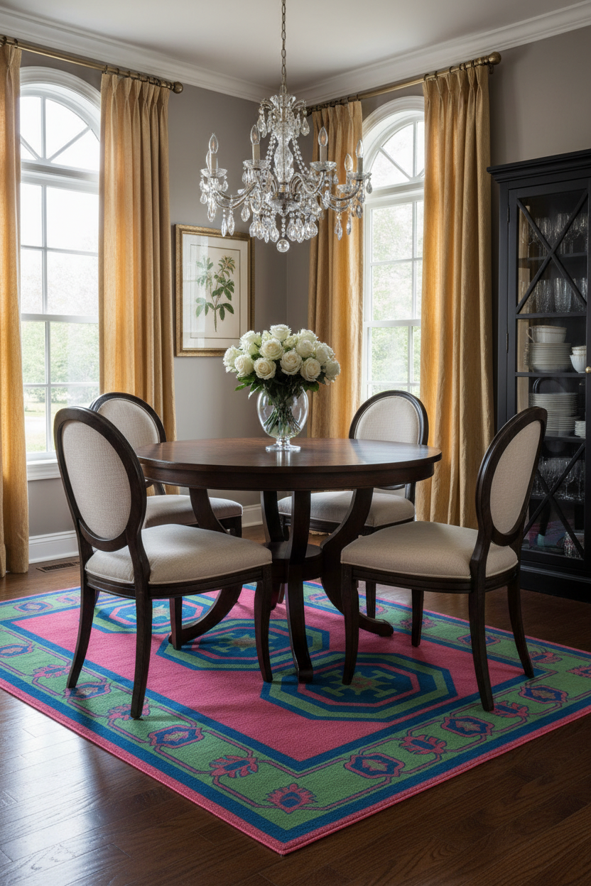 Royal Octagon Hand Knotted Wool Rug