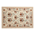 Russet Pomegranate Lantern Hand Tufted Wool Rug - alternate view