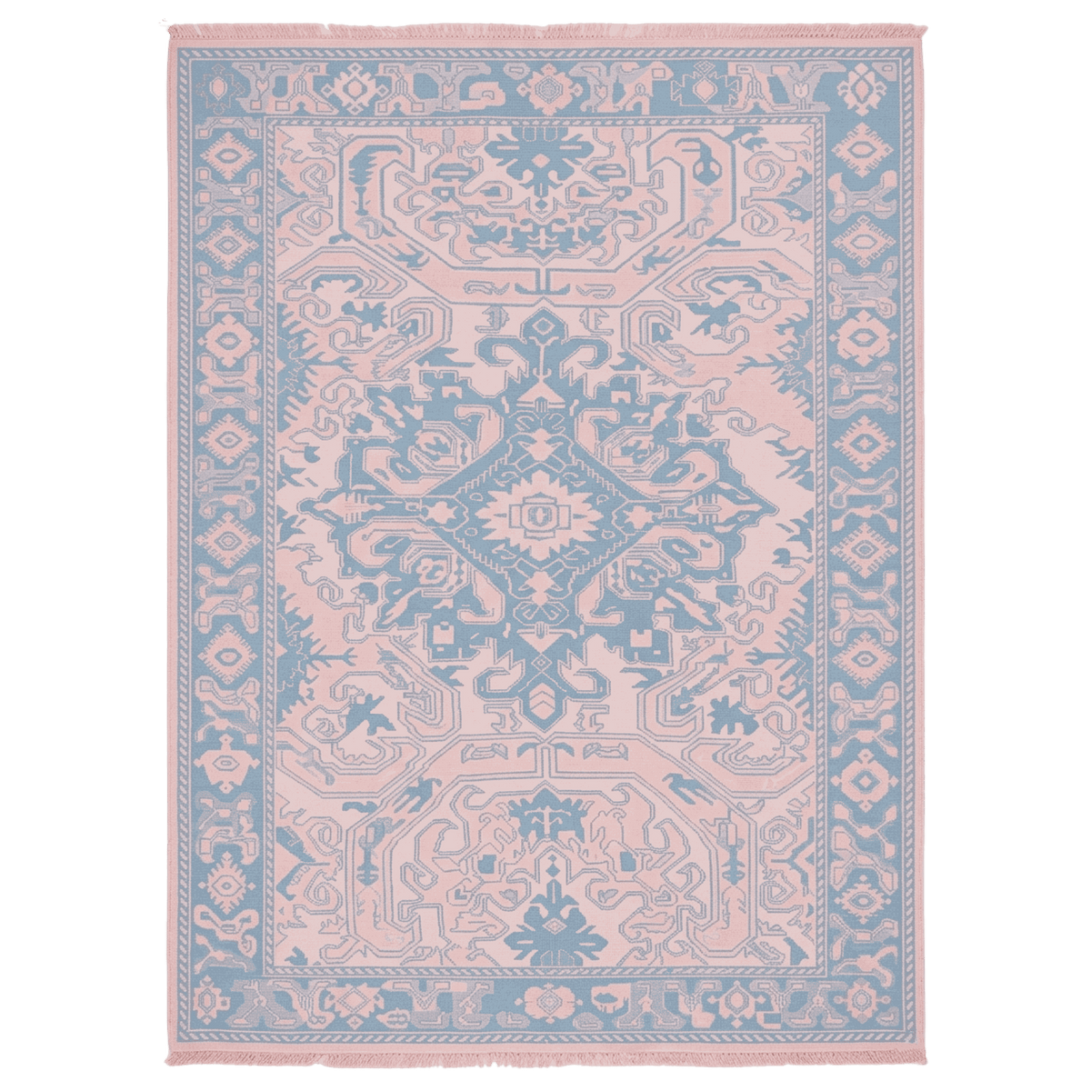 Rusted Silk Tempest Hand Knotted Rug