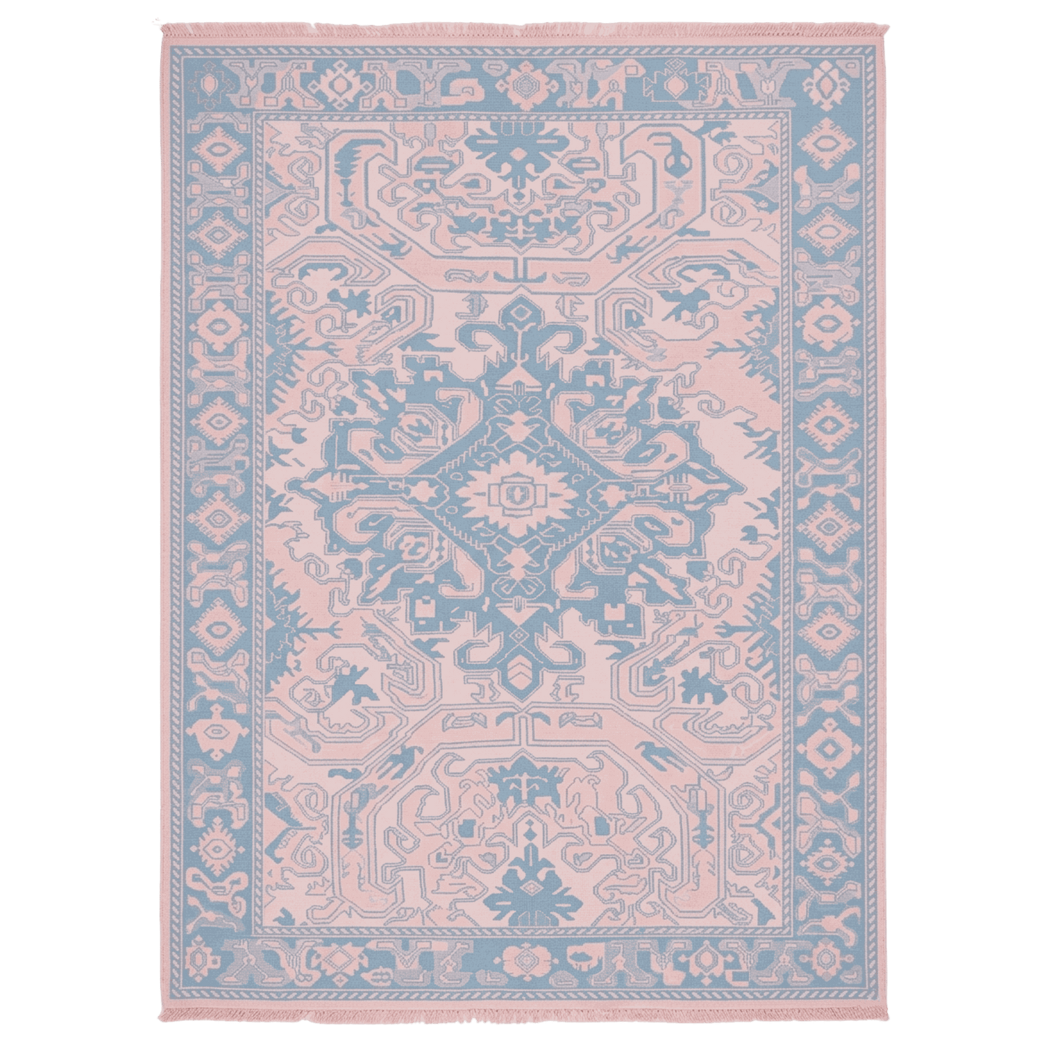 Rusted Silk Tempest Hand Knotted Rug