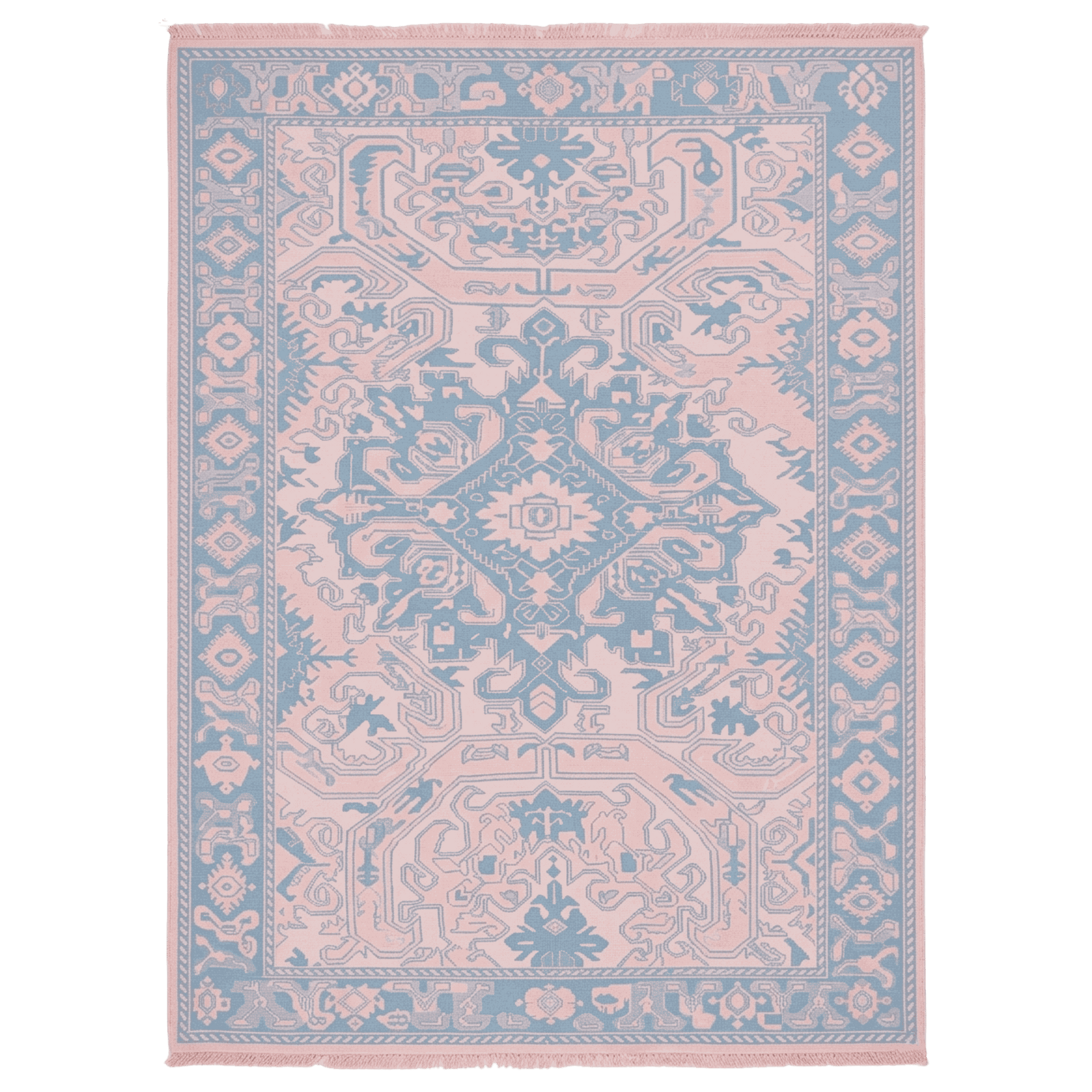 Rusted Silk Tempest Hand Knotted Rug