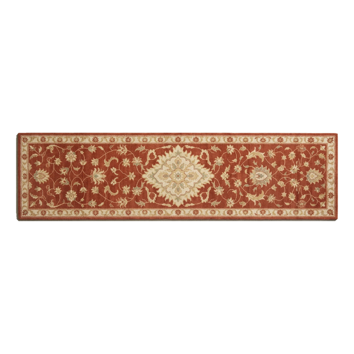 Saffron Bloom Gallery Hand Tufted Runner Rug - alternate view