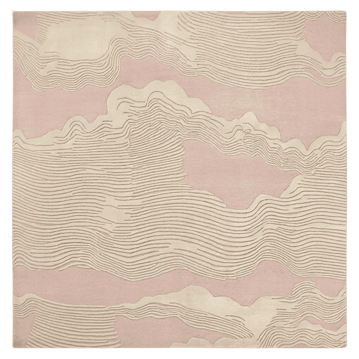Saffron Storm Shadow Hand Knotted Rug