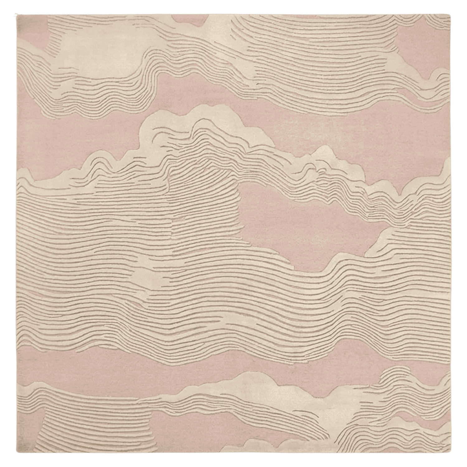 Saffron Storm Shadow Hand Knotted Rug