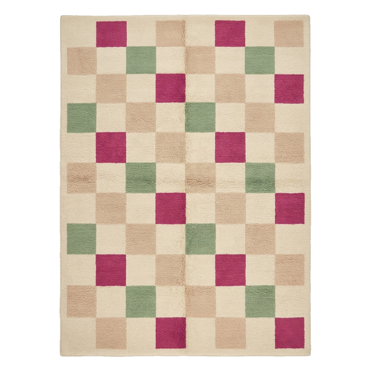 Sage Berry Pixels Hand Knotted Rug 