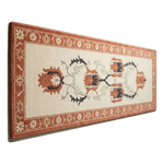 Salon Crown Garland Hand Tufted Runner Rug - alternate view