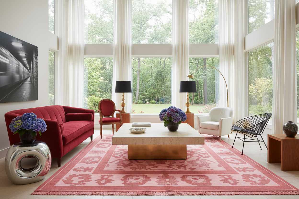 Sand Drift Loom Hand Knotted Rug