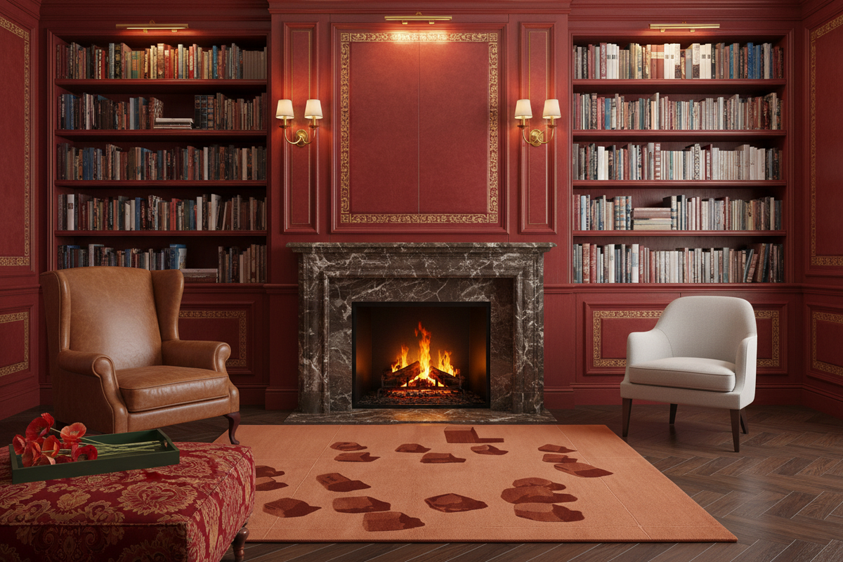 Sand and Rocks Hand Tufted Wool Rug