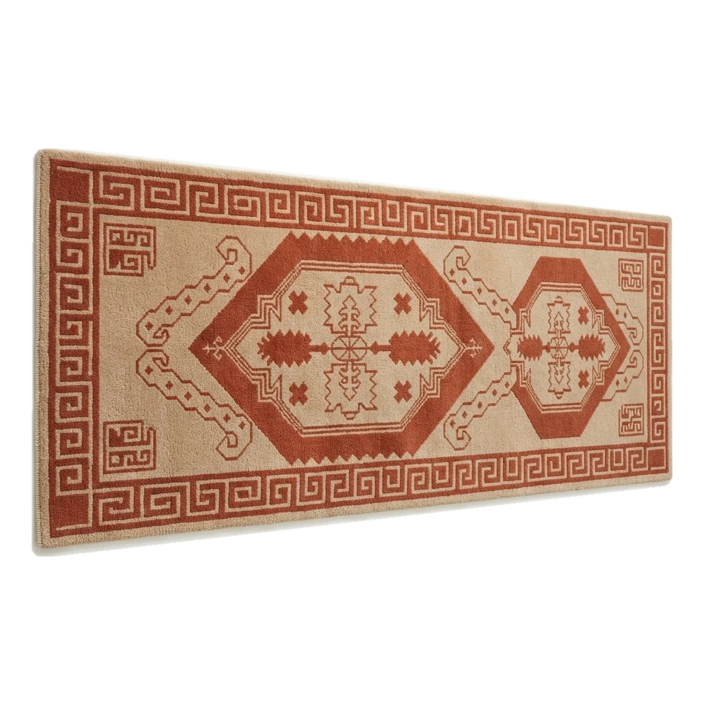 Sandstone Key Talisman Hand Tufted Runner Rug - alternate view