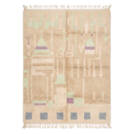 Sandstone Haven Moroccan Shag Rug
