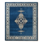 Sapphire Nomad Jewel Hand Tufted Wool Rug