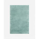 Seafoam Tide Pool Hand Tufted Wool Rug - studio photo