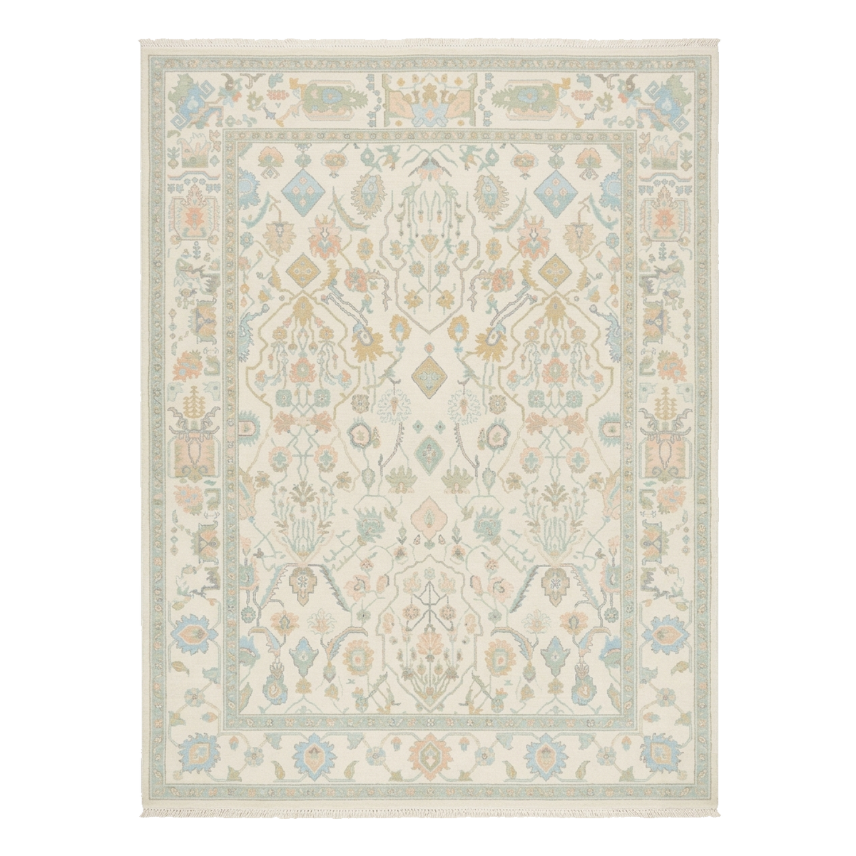 Secret Garden Hand Knotted Rug 