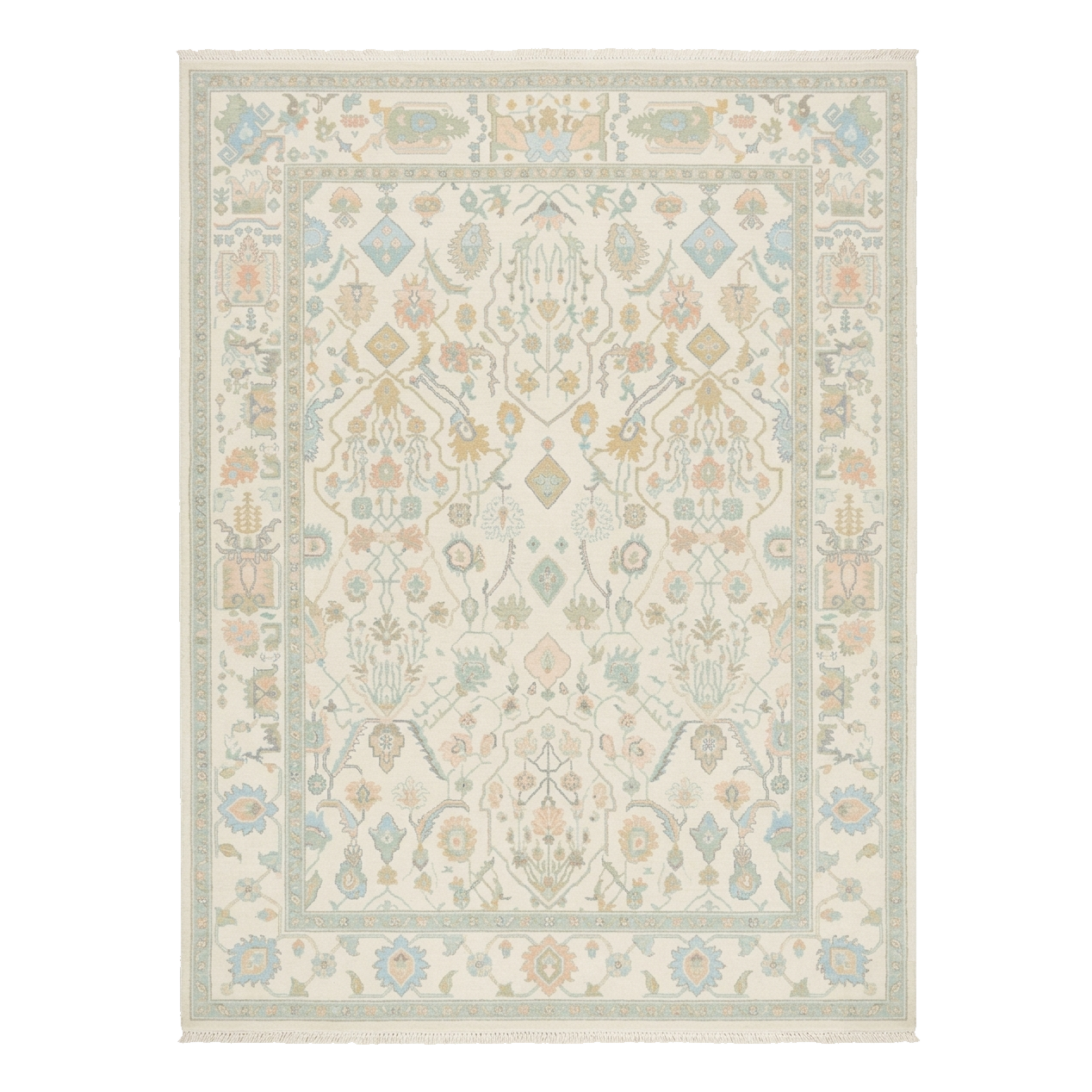 Secret Garden Hand Knotted Rug 