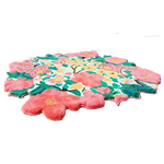 Secret Garden Hand Tufted Round Rug - MAIA HOMES