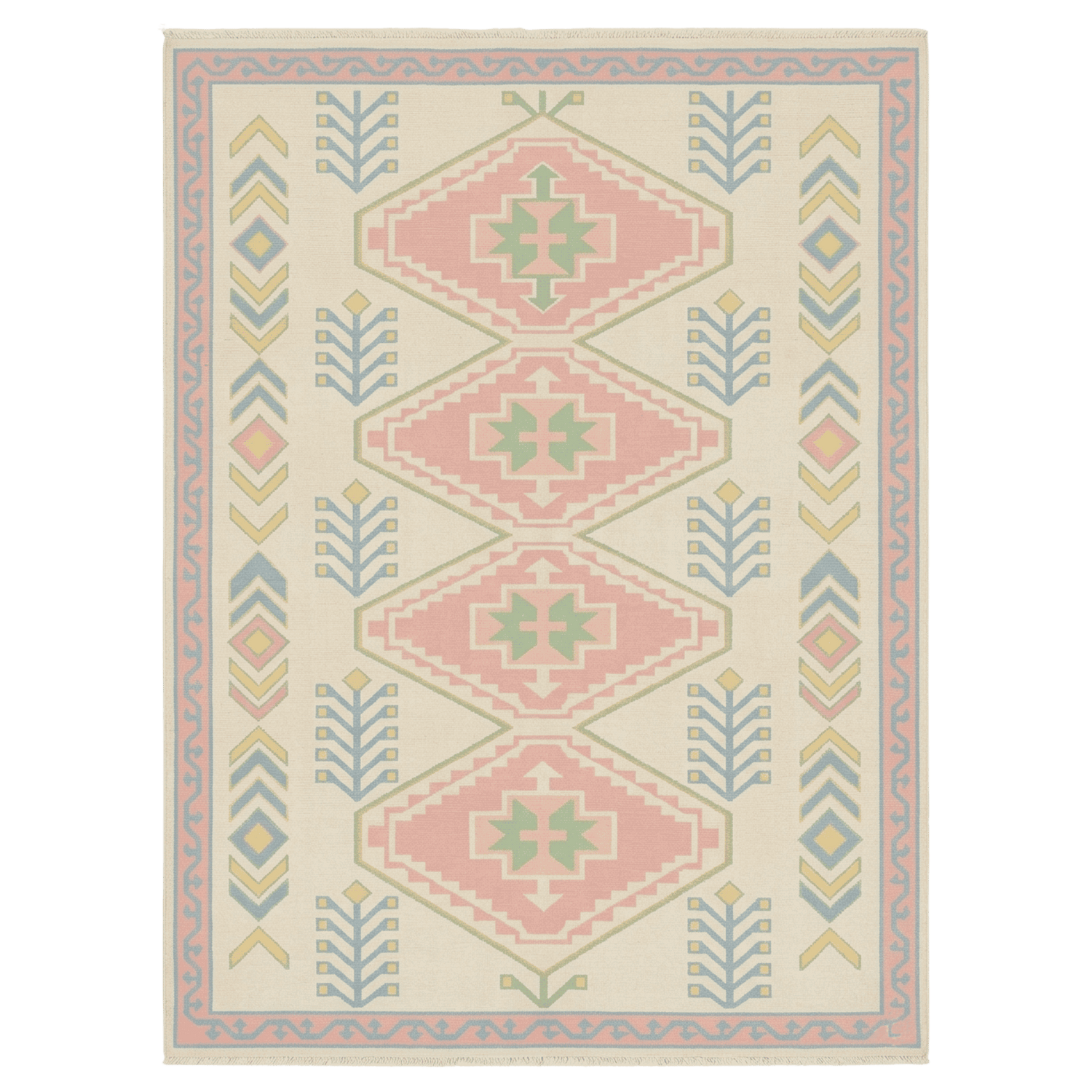 Silent Ember Loom Hand Knotted Rug
