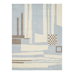 Skyline Mist Silhouette Hand Tufted Wool Rug 