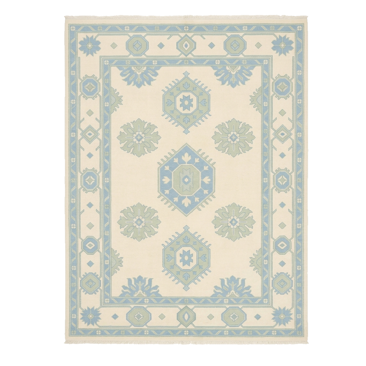Snow Palace Hand Knotted Rug 