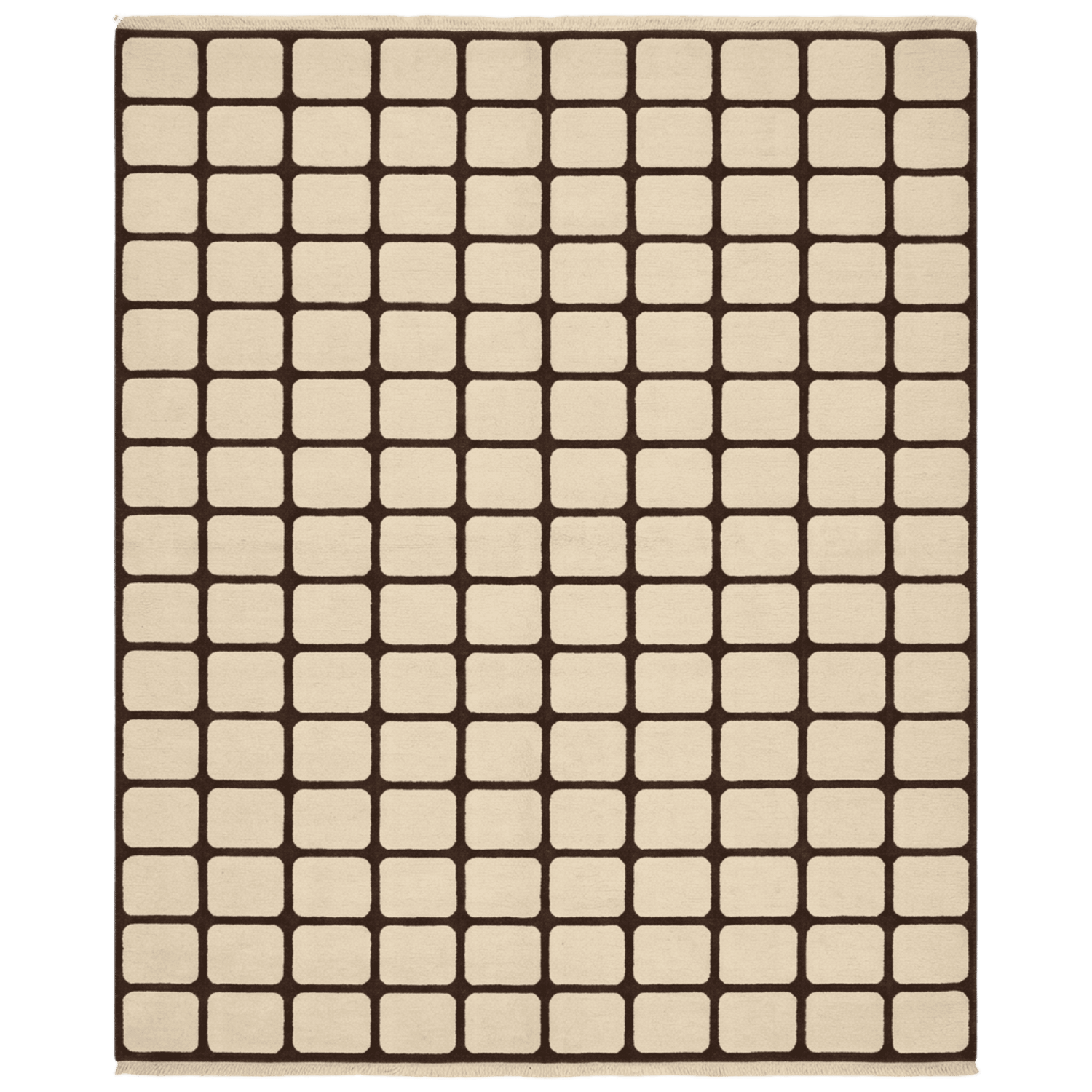 Soft Geometry Dream Hand Knotted Rug