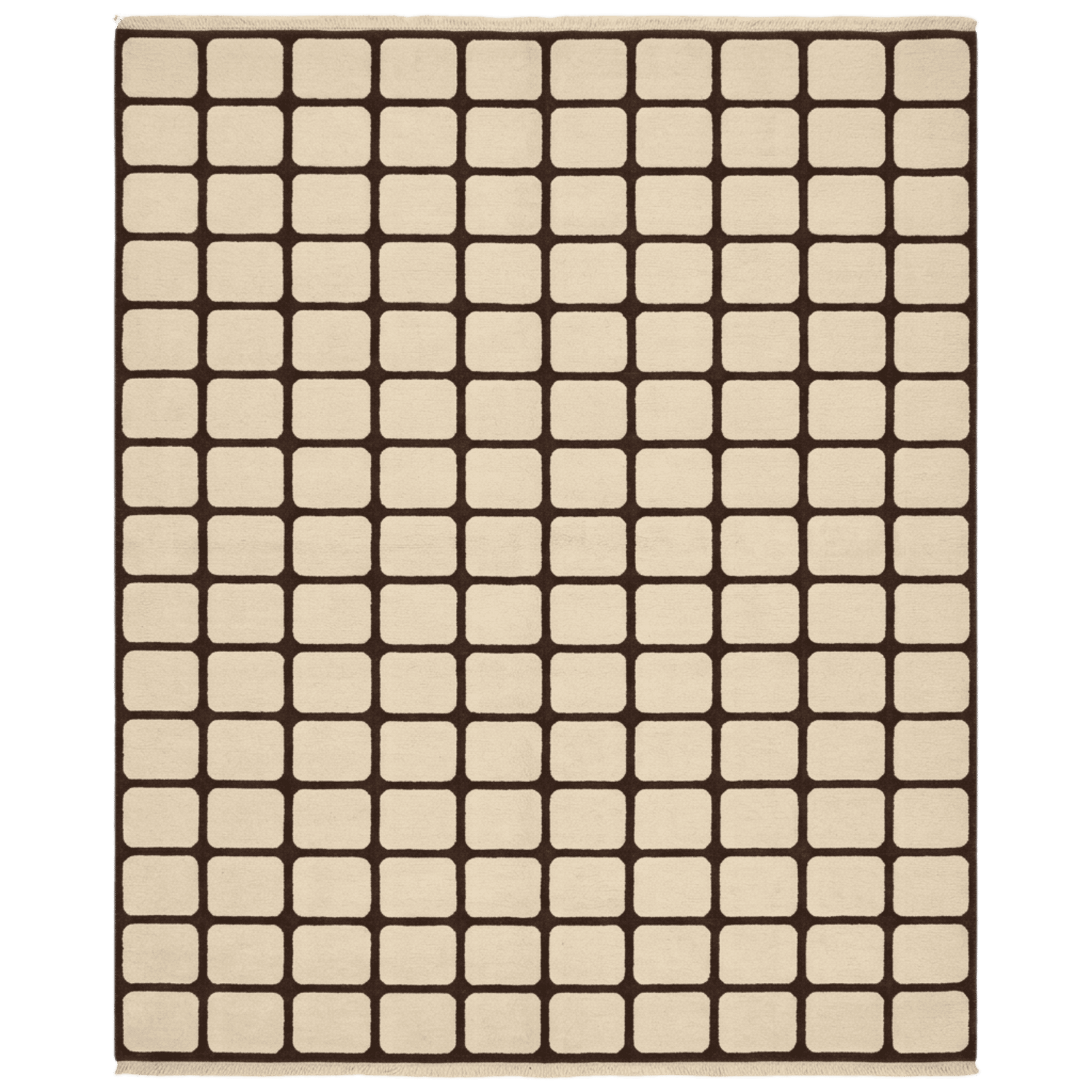 Soft Geometry Dream Hand Knotted Rug