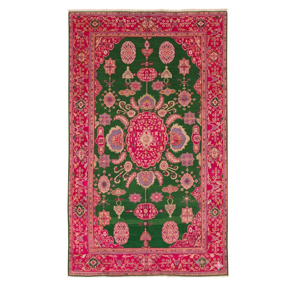 Sultanate Floral Hand Knotted Rug 