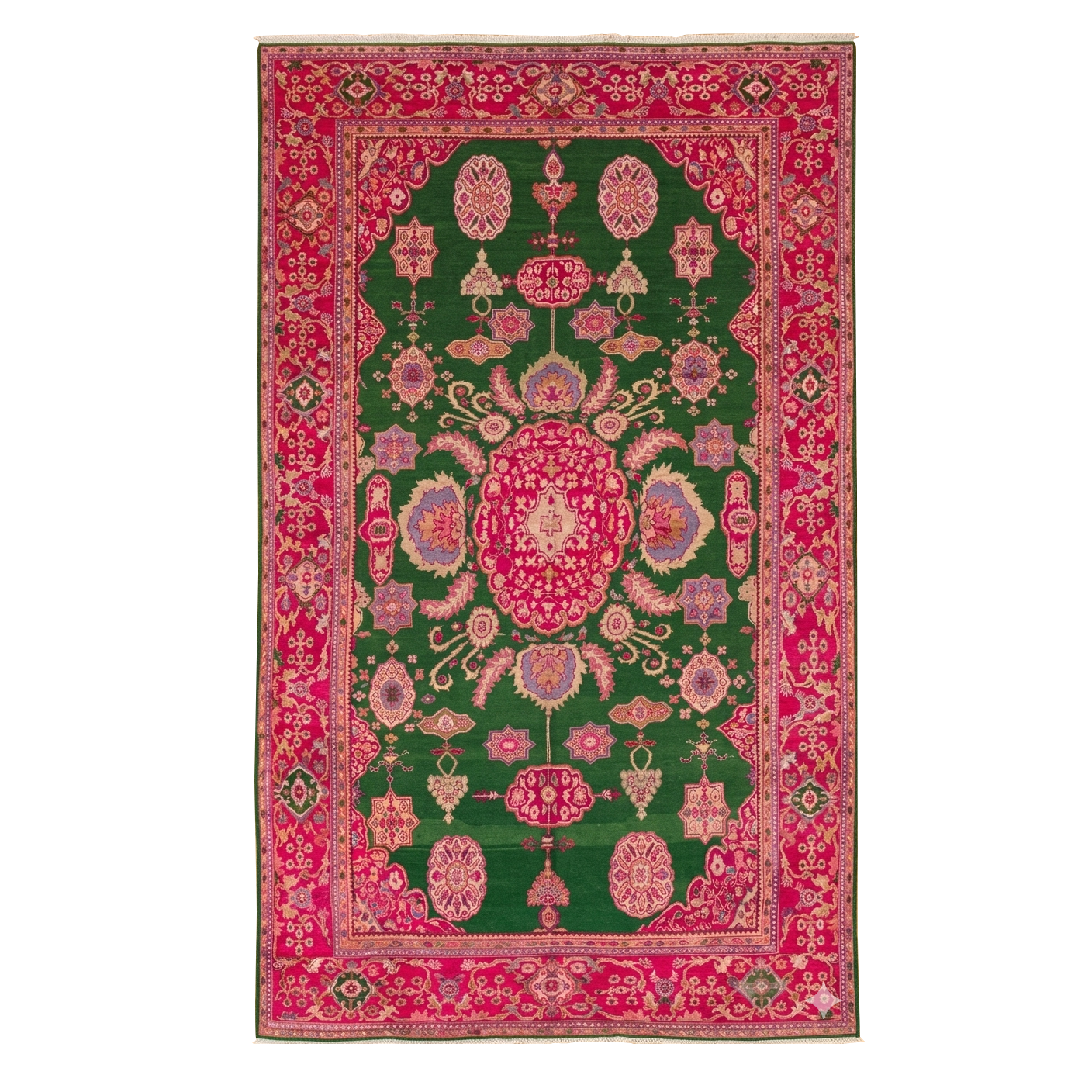 Sultanate Floral Hand Knotted Rug 