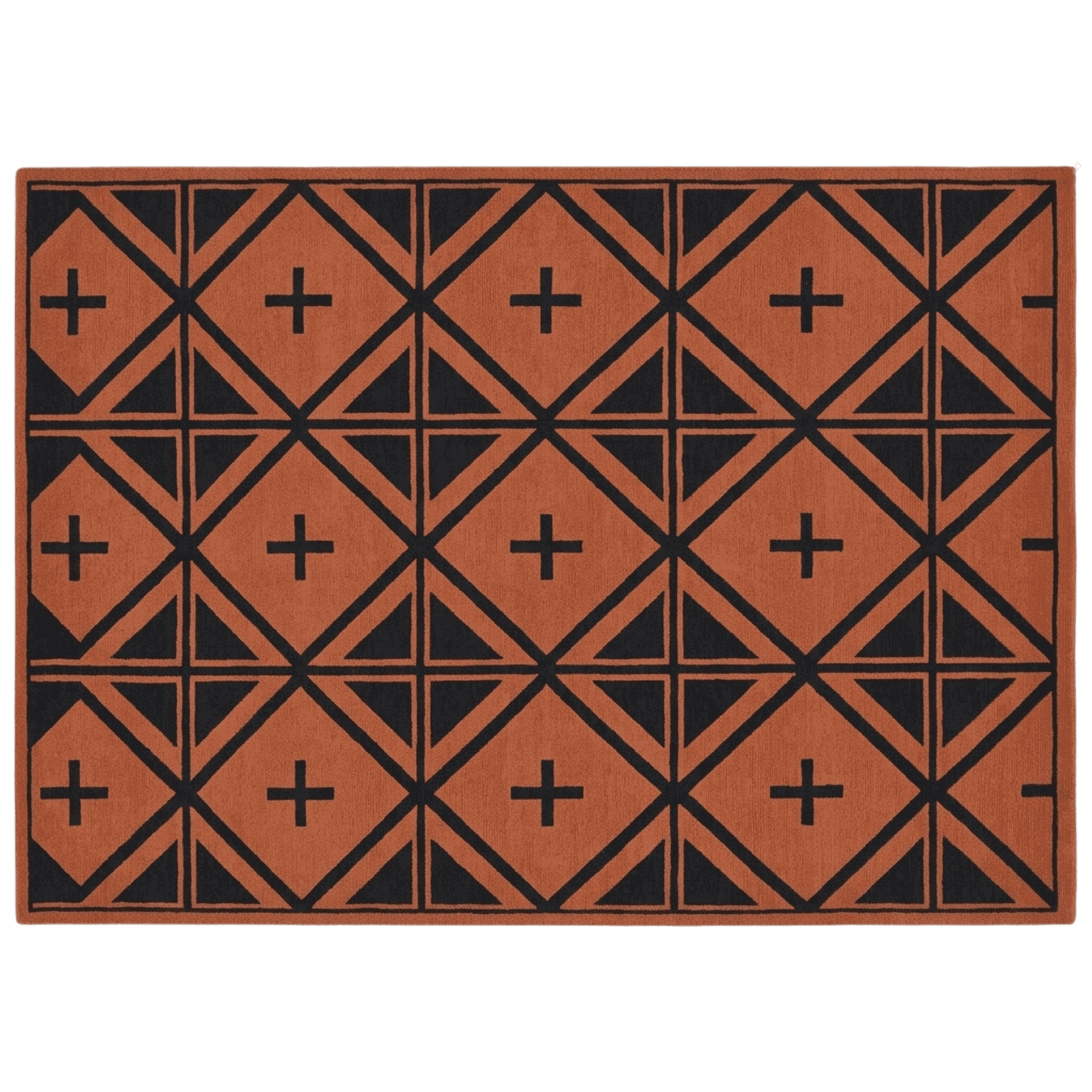 Terracotta Talisman Hand Knotted Rug 7 x 9'
