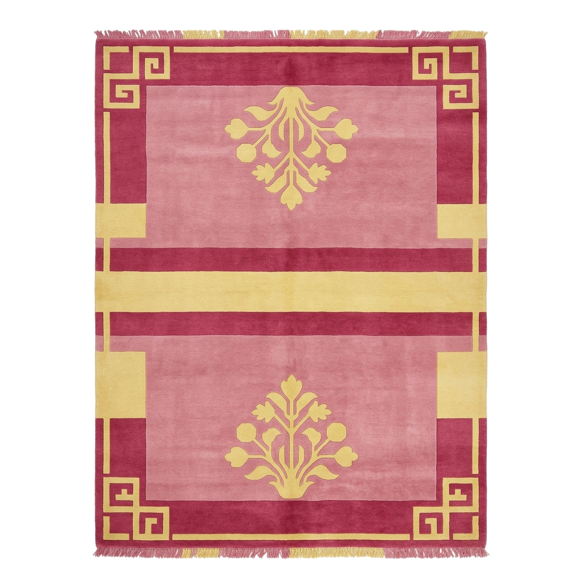 The Botanical Runway Hand Knotted Wool Rug