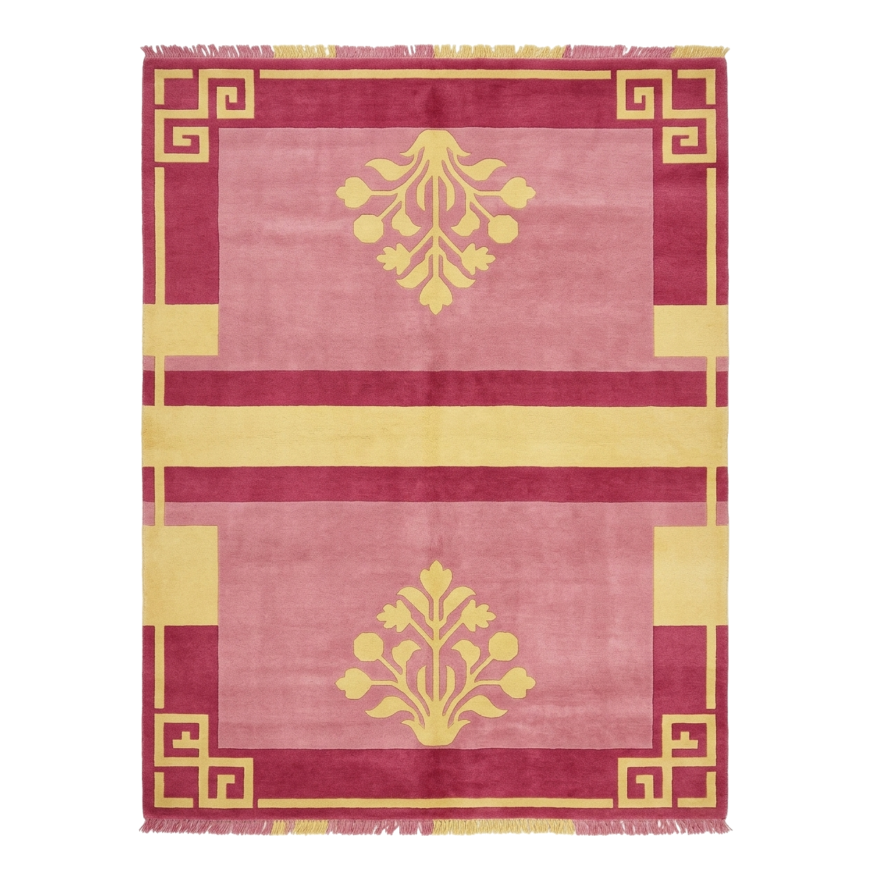 The Botanical Runway Hand Knotted Wool Rug