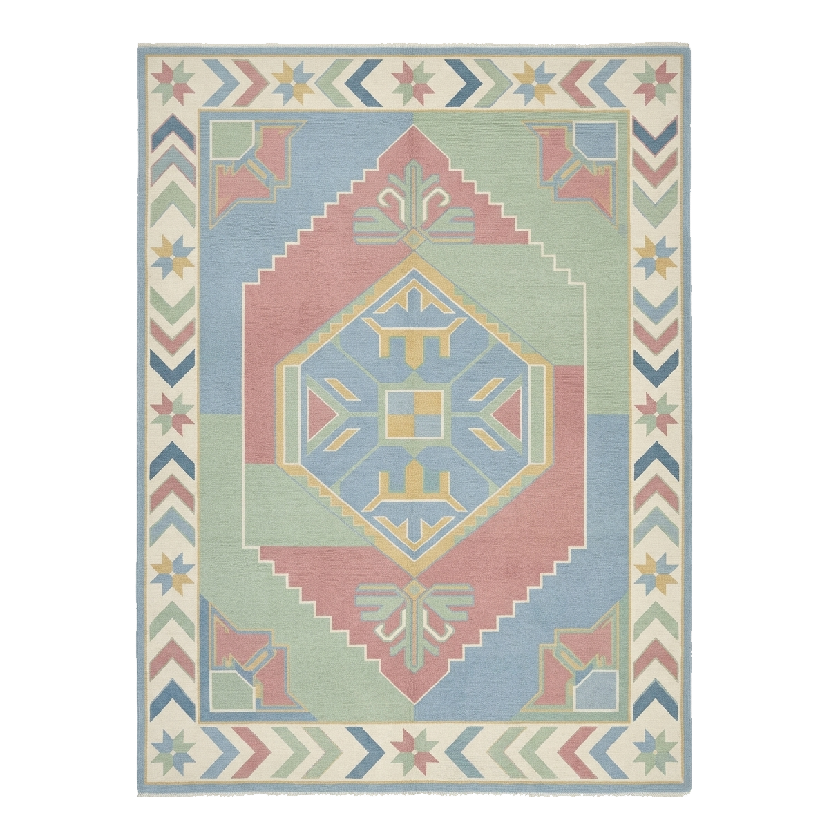 The Chromatic Field Hand Knotted Rug 
