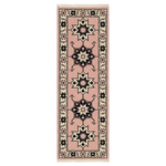 The Cosmic Kazak Hand Knotted Runner Rug