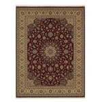 The Crimson Shah Hand Knotted Rug