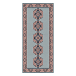 The Geometric Pagoda Hand Tufted Wool Runner Rug