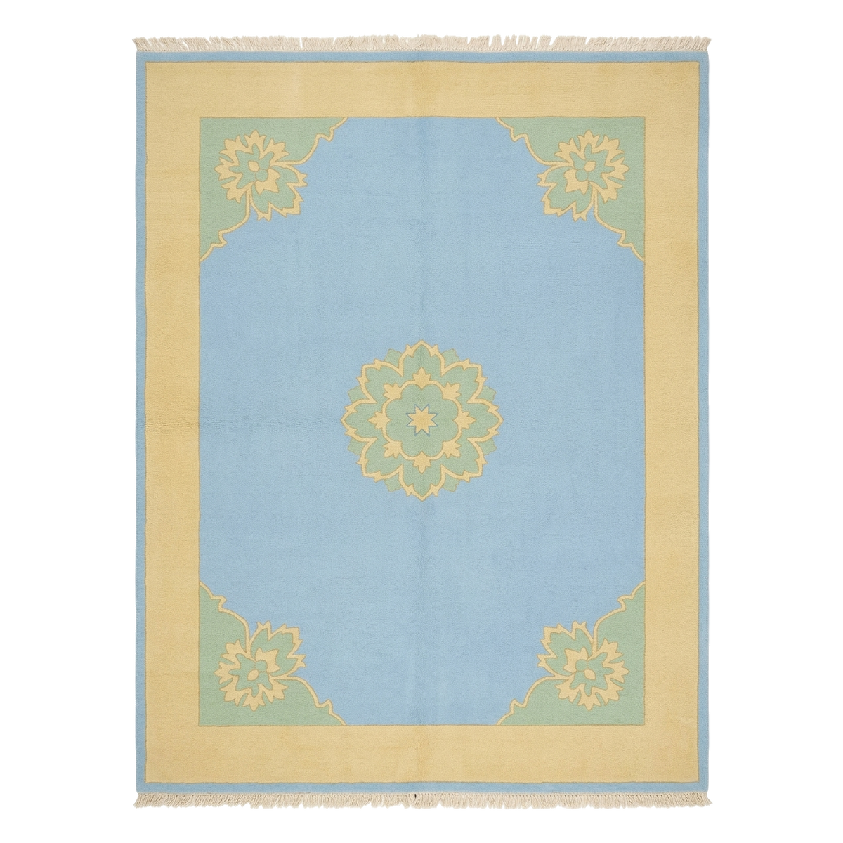 The Heirloom Lotus Hand Knotted Wool Rug 