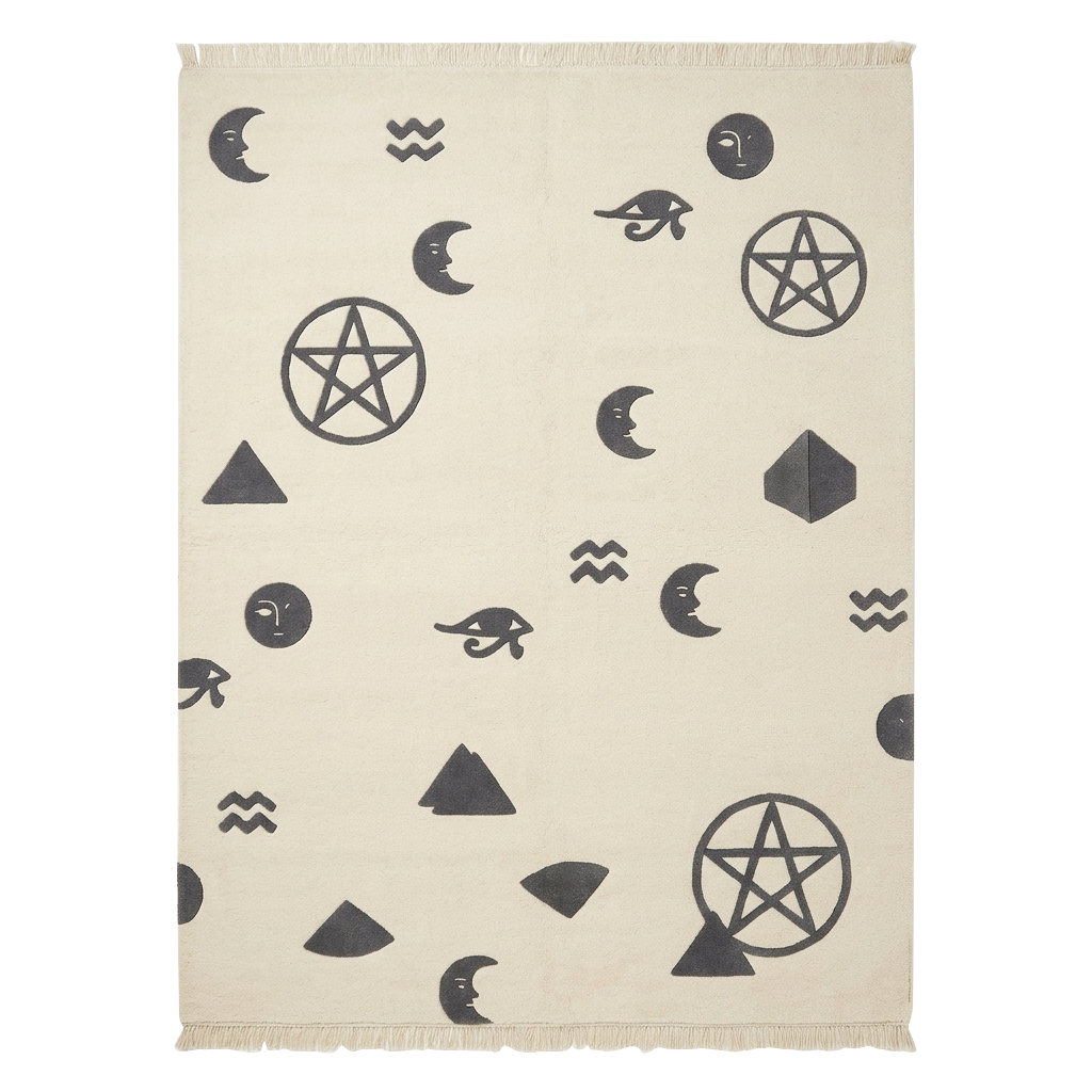 The Hieroglyph Hand Knotted Rug 