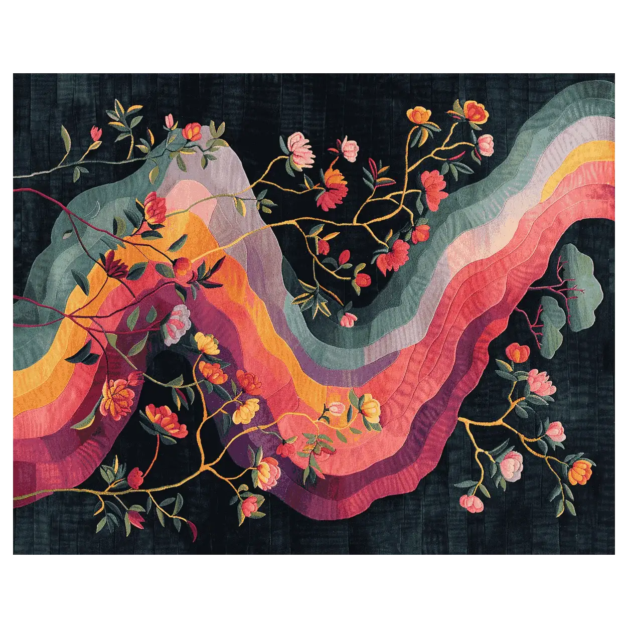 The Loomed River Hand Tufted Rug