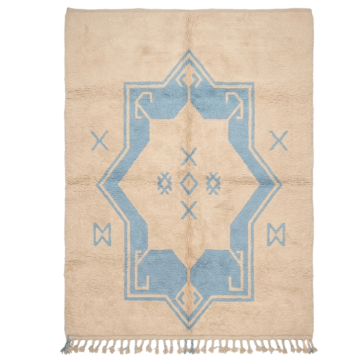 The Moorish Star Moroccan Shag Rug