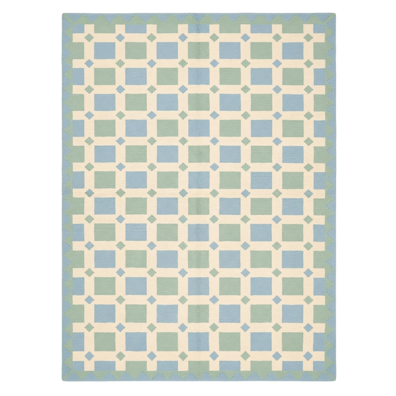 The Mosaic Hand Tufted Wool Rug