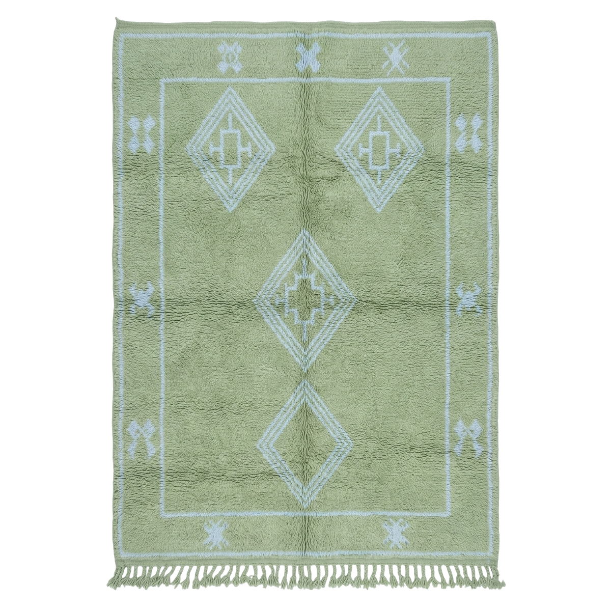 The Olive Grove Moroccan Shag Rug