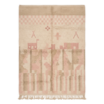 The Sahara Blush Moroccan Shag Rug 