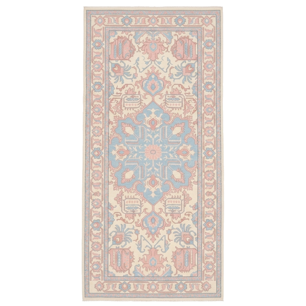 The Secret Garden Hand Knotted Runner Rug