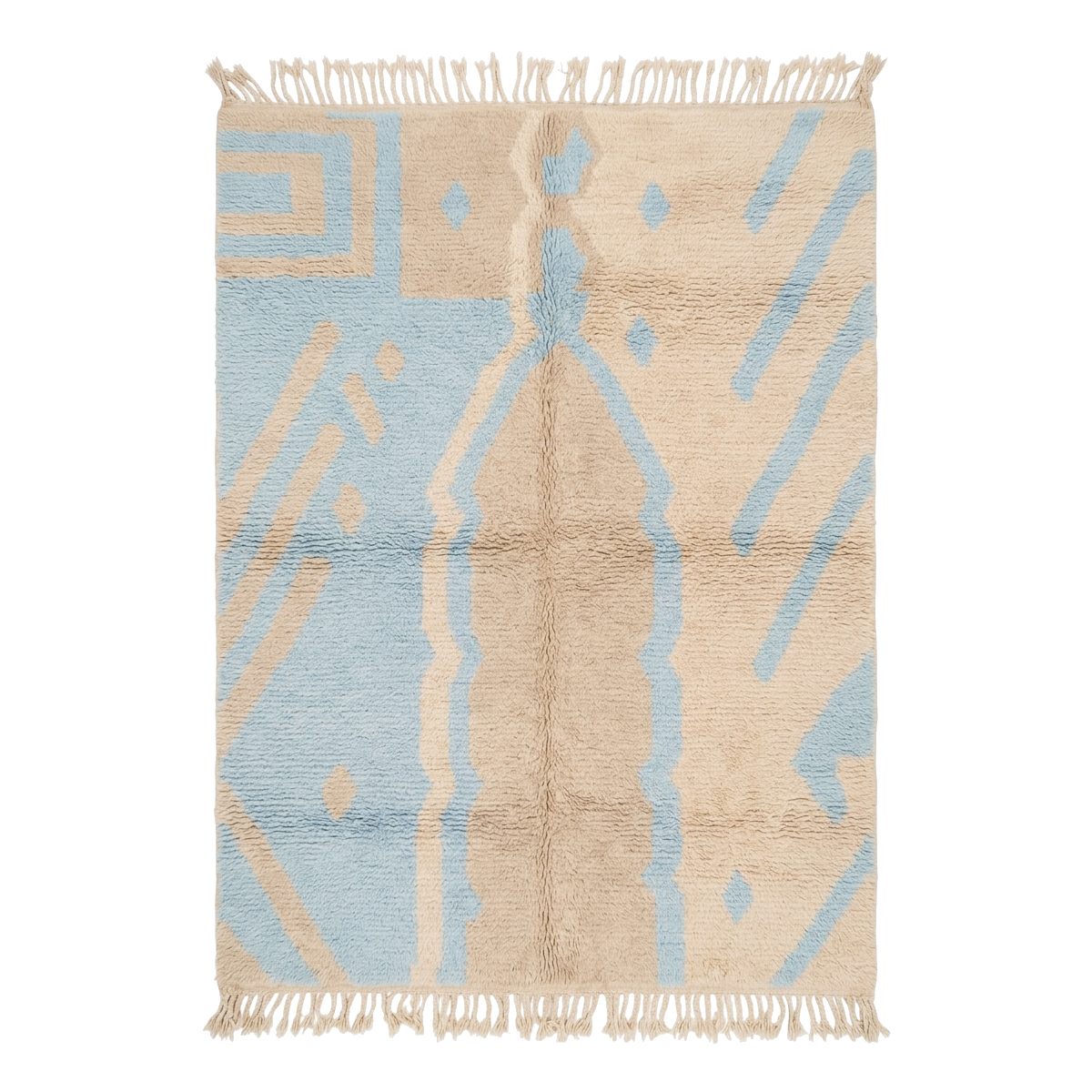The Sky Pillar Moroccan Shag Rug