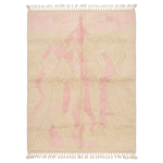 The Soft Stroke Canvas Moroccan Shag Rug